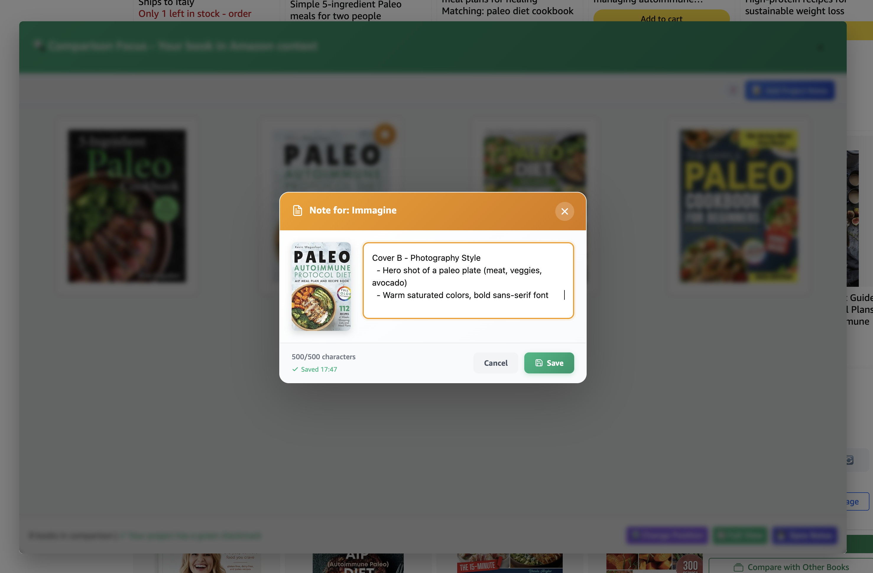 Rating and ranking book cover designs